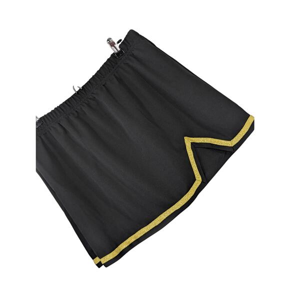 AUGUSTA SPORTSWEAR! LADIES GOLF, TENNIS, SPORTS SKIRT, BLACK & GOLD TRIM! SZ 2X - Picture 6 of 6